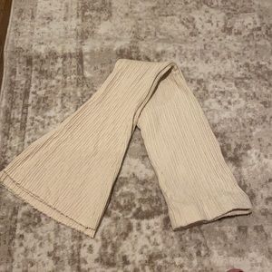 UO Rosie Ribbed High-Waisted Flare Pant